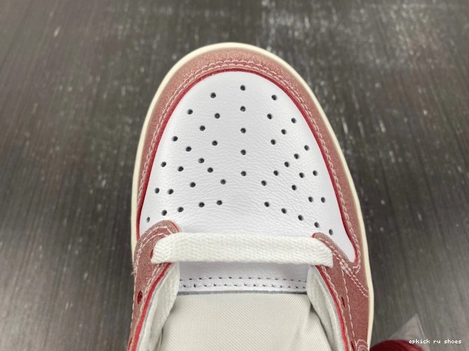 Rep 1 ROOM BLACK' X OG LOW JORDAN AIR FN0432-017 TROPHY 'RED 0711